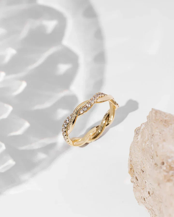 Braided Eternity Band