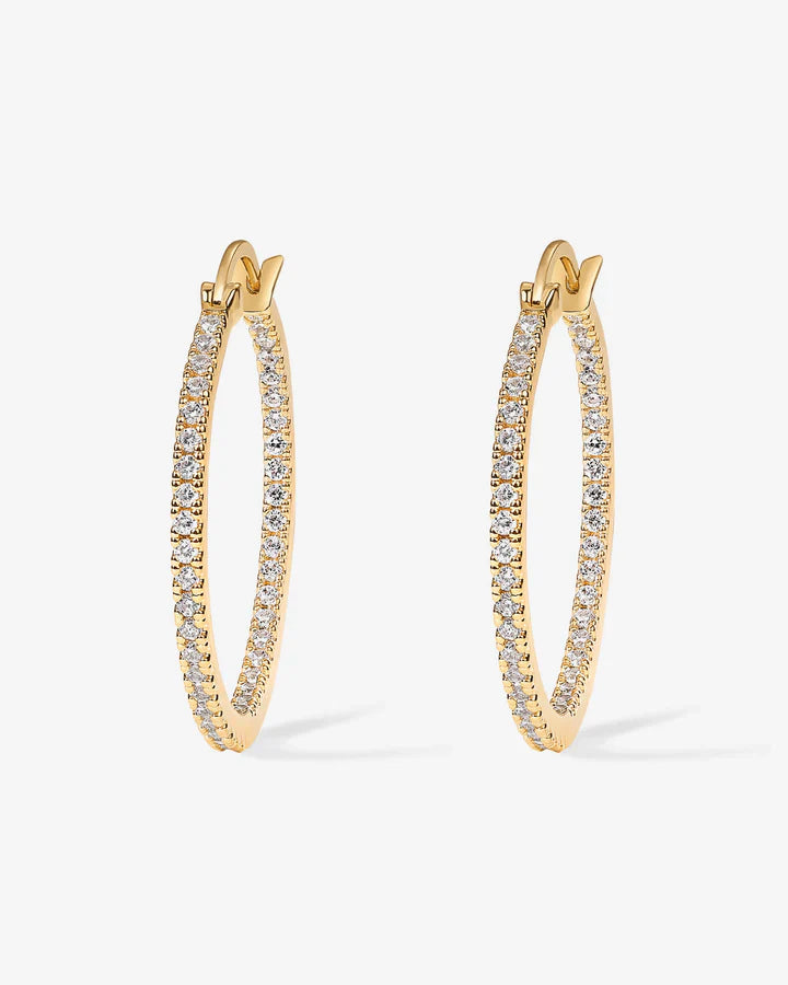 Slim Inside-Out Hoops