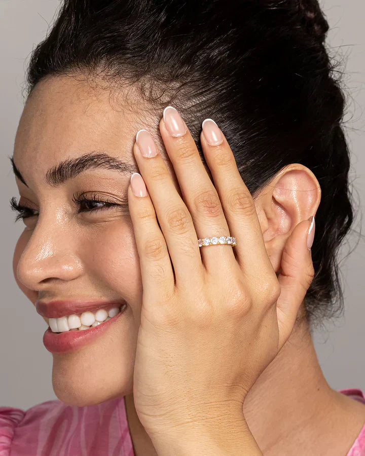 4mm Round Eternity Band